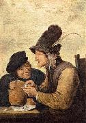 Two Drunkards David Teniers